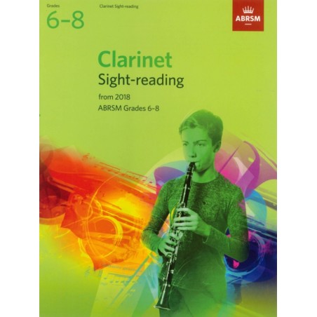 CLARINET SIGHT-READING FROM 2018 GRADES 6-8