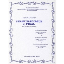 CHANT ELEGIAQUE ET FINAL