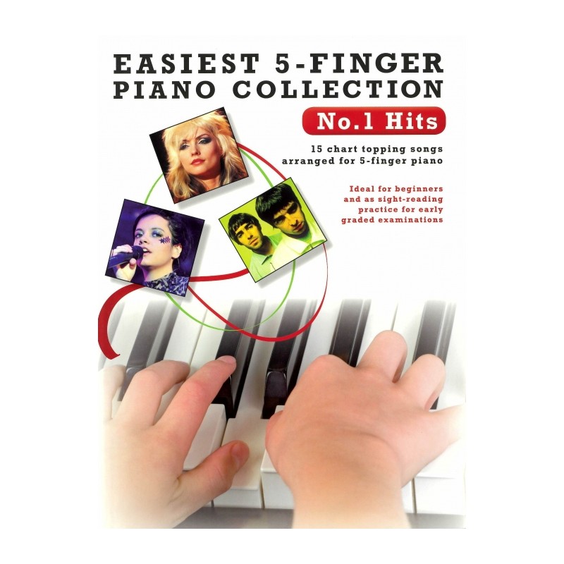 EASIEST 5-FINGER PIANO COLLECTION - Nº.1 HITS