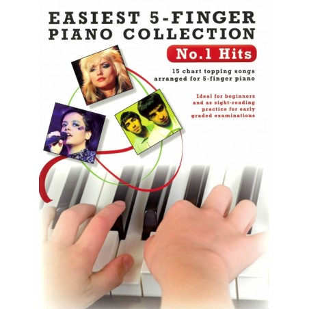 EASIEST 5-FINGER PIANO COLLECTION - Nº.1 HITS