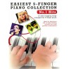 EASIEST 5-FINGER PIANO COLLECTION - Nº.1 HITS