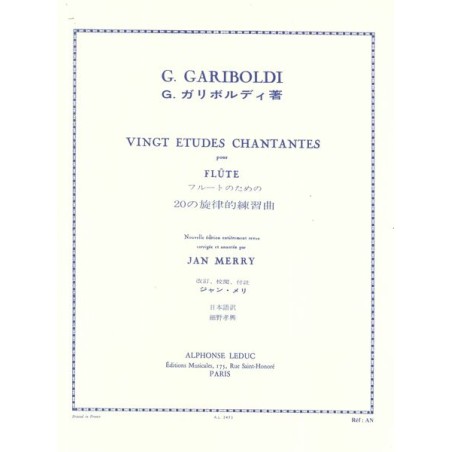 ETUDES CHANTANTES 20