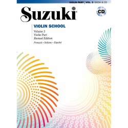 SUZUKI VIOLIN SCHOOL 3 (ESPAÑOL) + CD