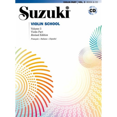 SUZUKI VIOLIN SCHOOL 3 (ESPAÑOL) + CD