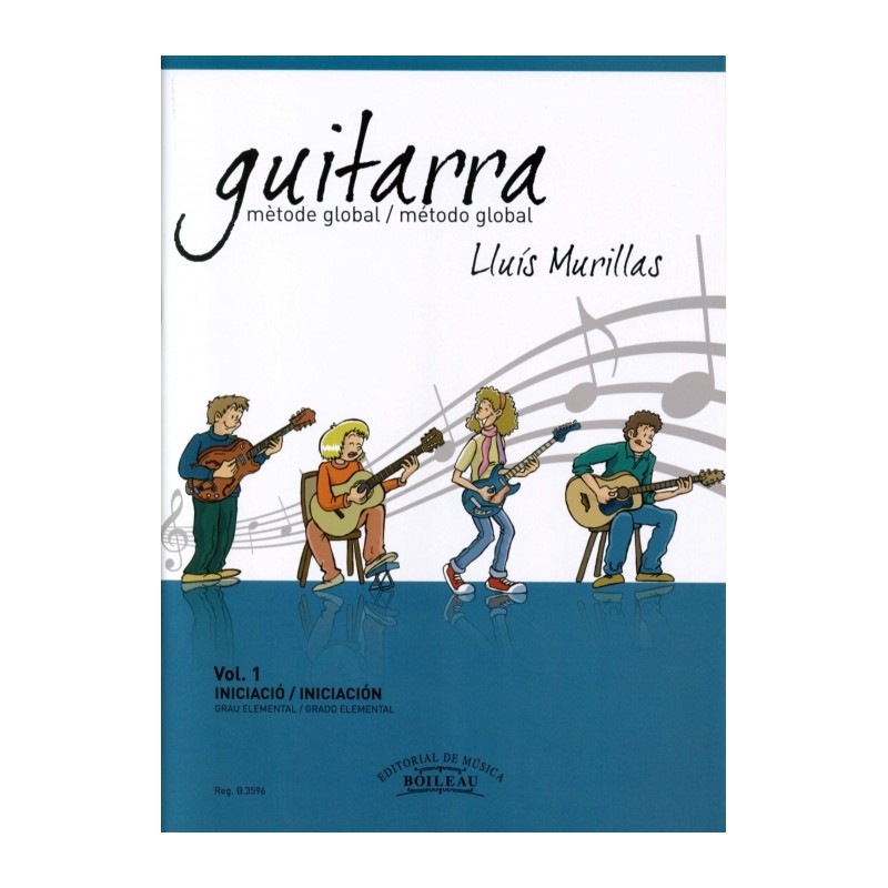 GUITARRA VOL.1 - METODE GLOBAL INICIACIO
