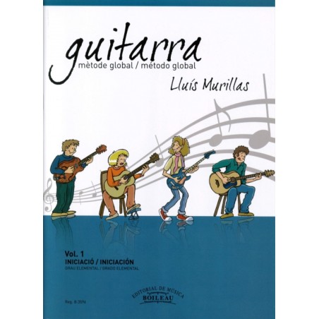 GUITARRA VOL.1 - METODE GLOBAL INICIACIO