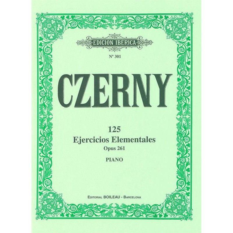 125 EJERCICIOS ELEMENTALES OP.261