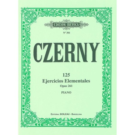 125 EJERCICIOS ELEMENTALES OP.261