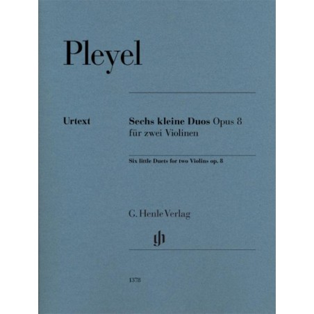 6 KLEINE DUOS OP.8