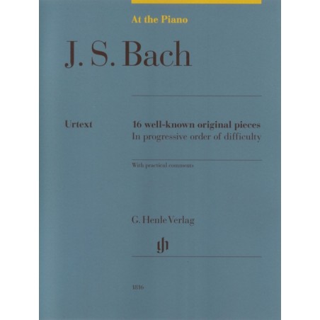 AT THE PIANO. 16 WELL-KNOWN ORIGINAL PIECES