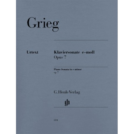 KLAVIERSONATA OP 7 MI ME