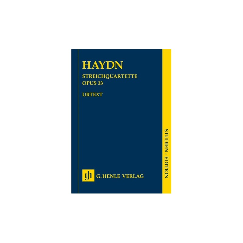 STREICHQUARTETTE OP.33
