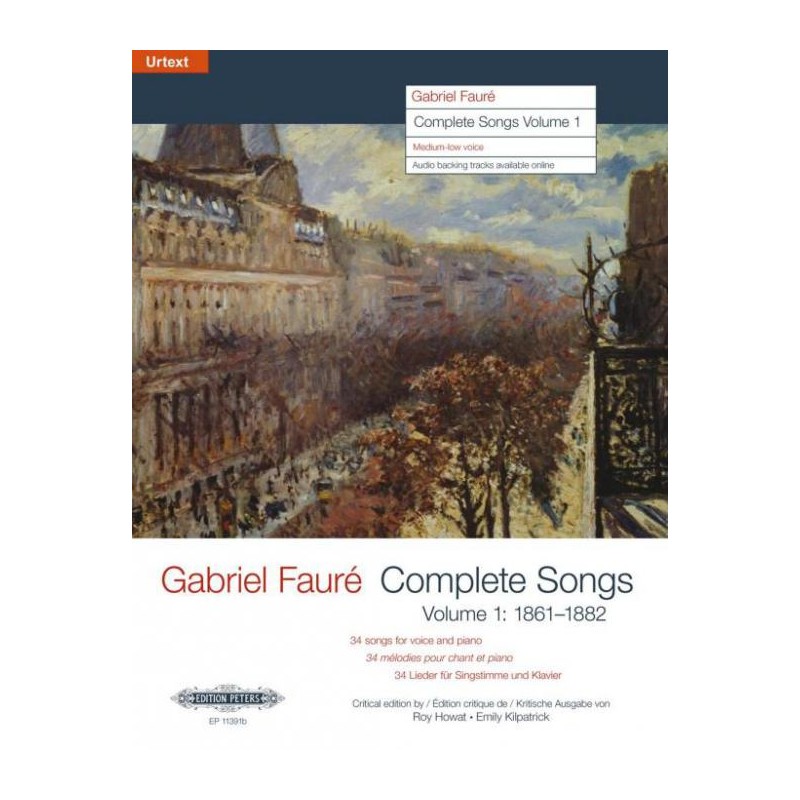 COMPLETE SONGS VOL.1: 1861-1882 (MEDIUM VOICE)