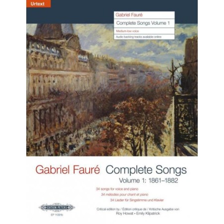 COMPLETE SONGS VOL.1: 1861-1882 (MEDIUM VOICE)