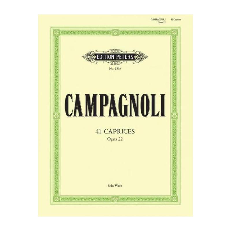 41 CAPRICES OP 22