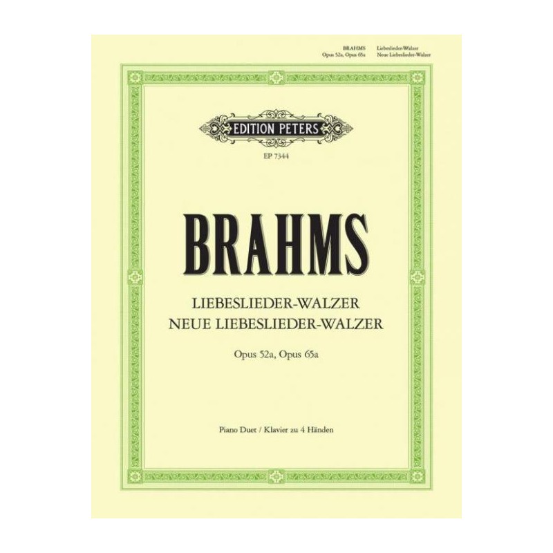 LIEBESLIEDER-WALZER OP.52A/OP65A (NEUE)