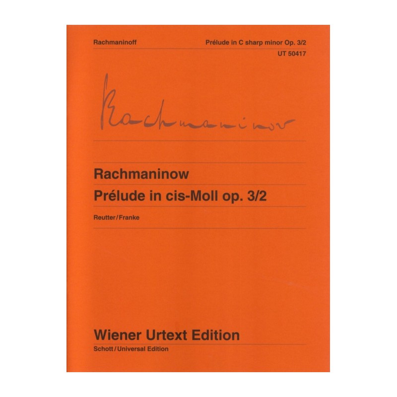 PRELUDE IN CIS-MOLL OP.3/2