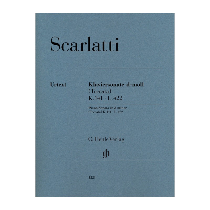 KLAVIERSONATE D-MOLL (TOCCATA) K.141-L.422