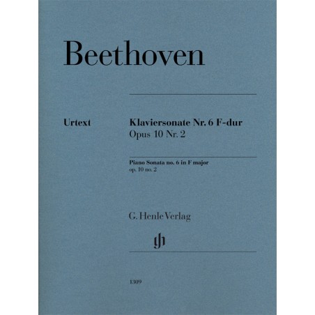KLAVIERSONATE 6 F-DUR OP.10/2