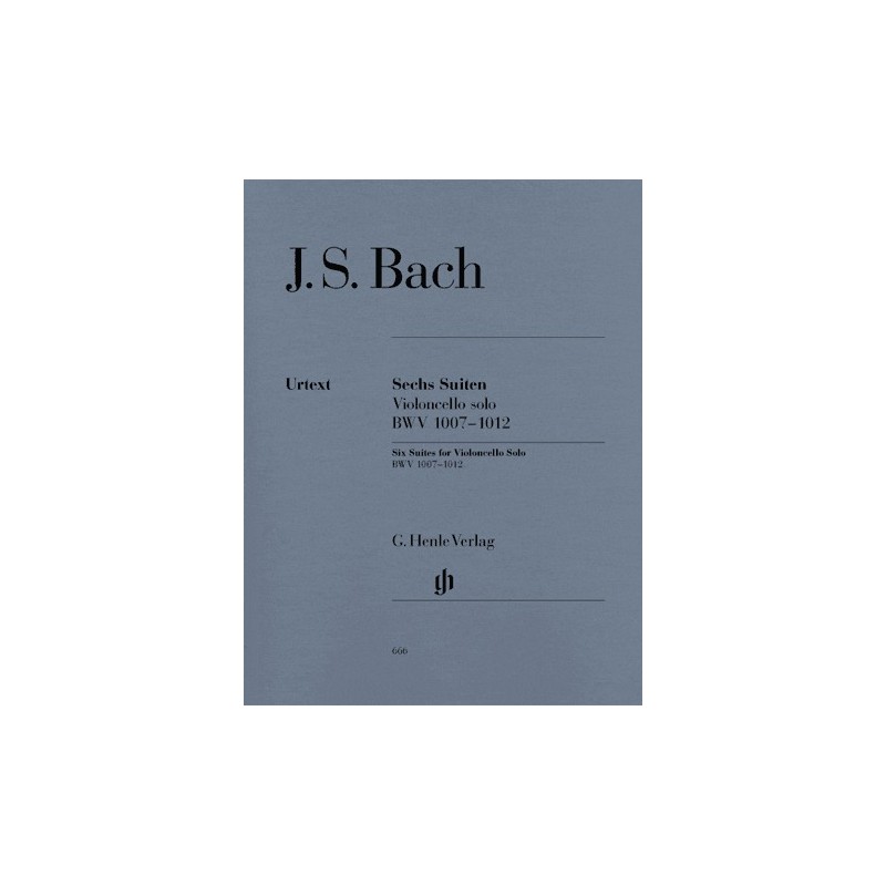 SECHS SUITEN BWV 1007-1012