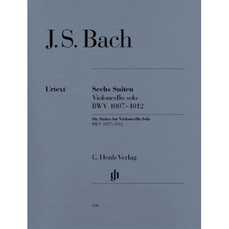 SECHS SUITEN BWV 1007-1012