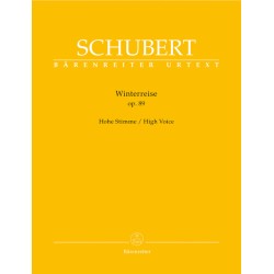 WINTERREISE OP.89 (HIGH VOICE)