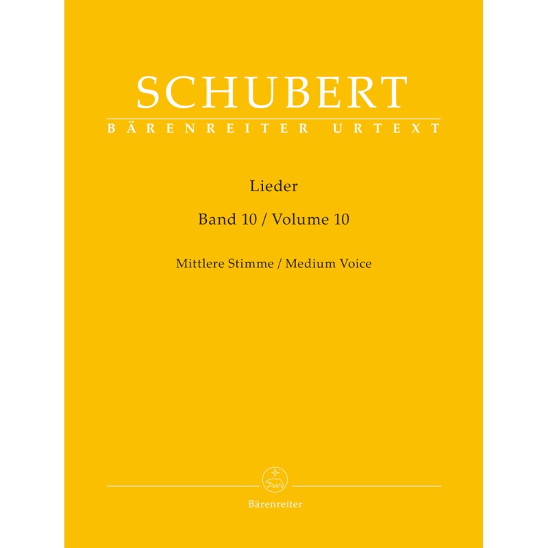 Lieder vol.10 - Medium Voice
