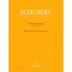 SCHWANENGESANG D.957-D.965A (MEDIUM VOICE)