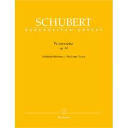 WINTERREISE OP.89 (MEDIUM VOICE)