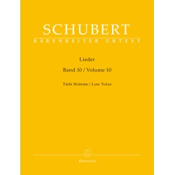 Lieder vol.10 - Low Voice