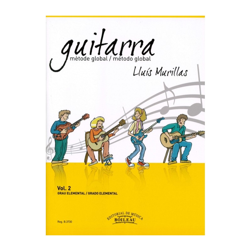 GUITARRA VOL.2 - METODE GLOBAL GRAU ELEMENTAL