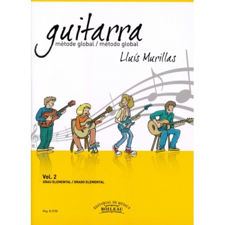GUITARRA VOL.2 - METODE GLOBAL GRAU ELEMENTAL