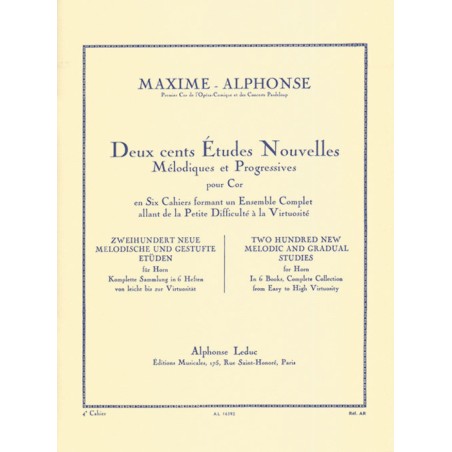 200 ETUDES NOUVELLES 4