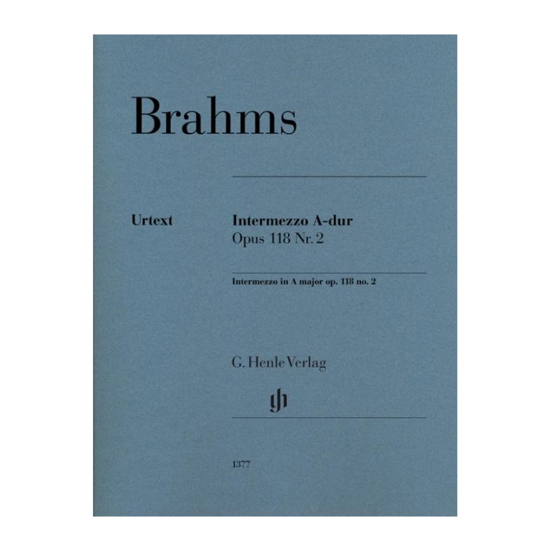 INTERMEZZO A-DUR OP.118/2