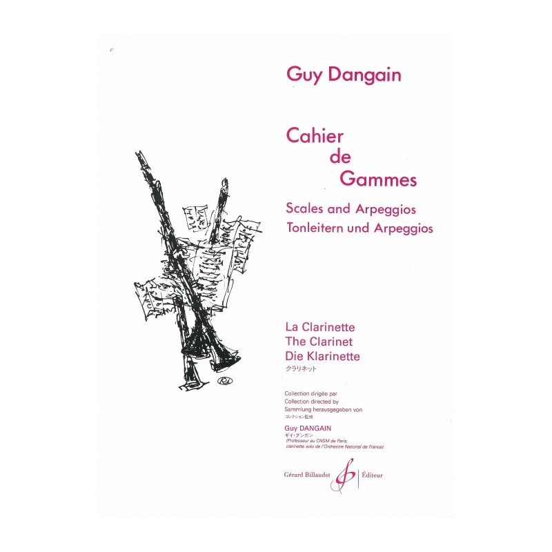 CAHIER DE GAMMES-SCALES AND ARPEGGIOS