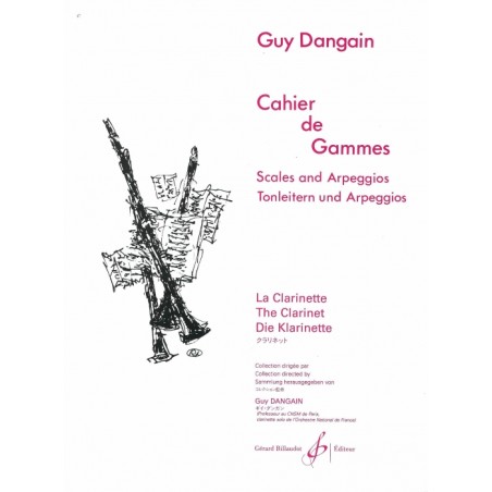 CAHIER DE GAMMES-SCALES AND ARPEGGIOS