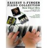 EASIEST 5-FINGER PIANO COLLECTION NEW CHART HITS