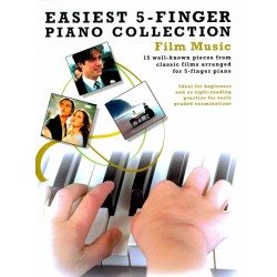 EASIEST 5-FINGER PIANO COLLECTION - FILM MUSIC
