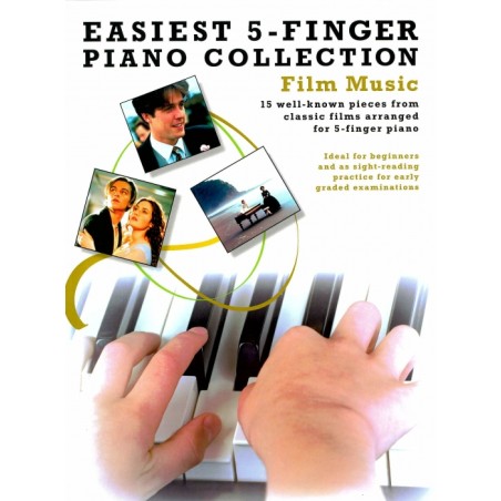 EASIEST 5-FINGER PIANO COLLECTION - FILM MUSIC