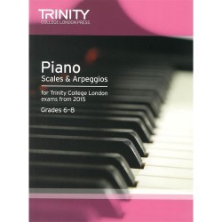 PIANO SCALES & ARPEGGIOS (FROM 2015) GRADES 6-8