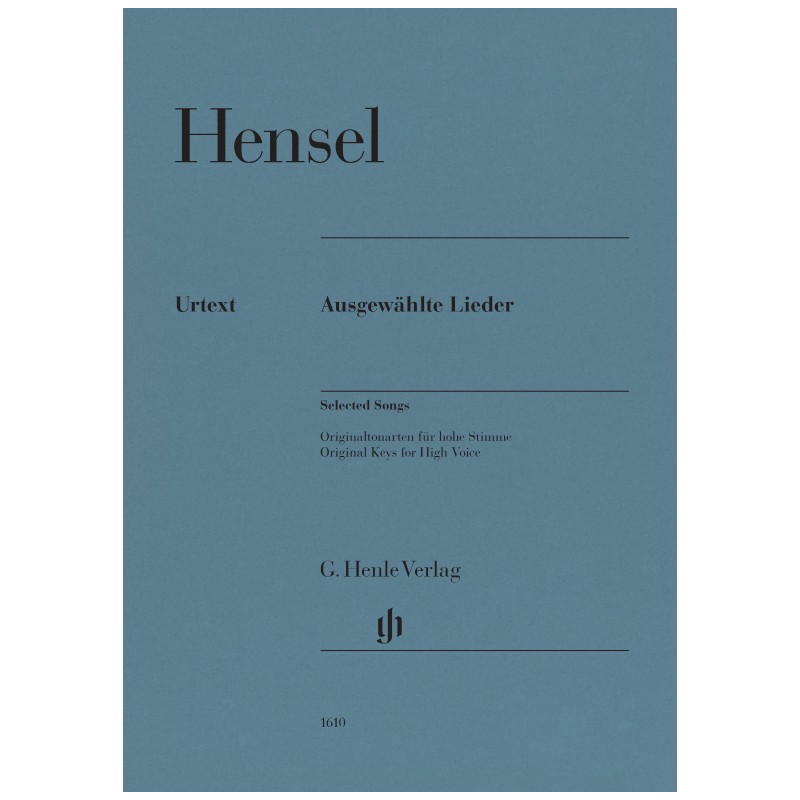 Ausgewahlte Lieder (High Voice)