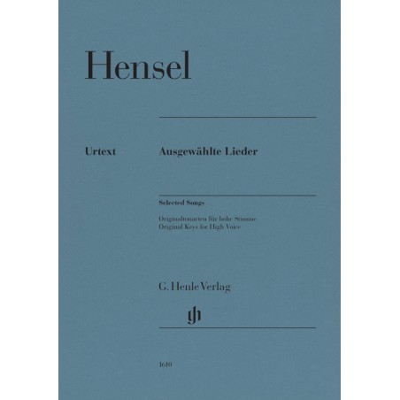 Ausgewahlte Lieder (High Voice)