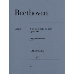 KLAVIERSONATE E DUR OP 109