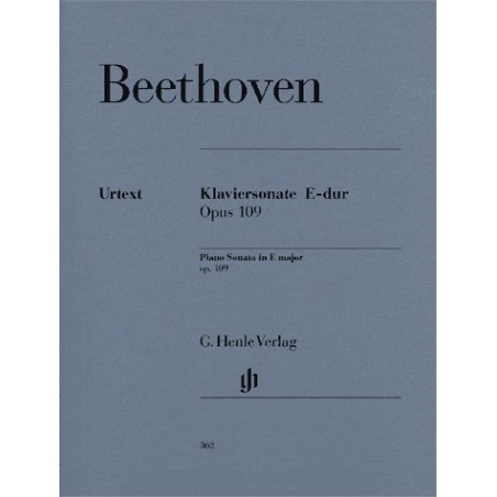 KLAVIERSONATE E DUR OP 109