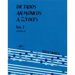 DICTADOS ARMONICOS A 2 VOCES VOL.1 (ALUMNO)