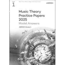 Music Theory Practice Papers 2025 Model Answers Grade 1