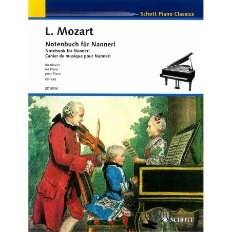 NOTENBUCH FUR NANNERL