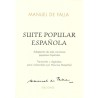 SUITE POPULAR ESPAÑOLA (7 CANCIONES POPULARES)