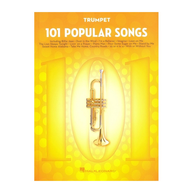 101 POPULAR SONGS FOR TRUMPET