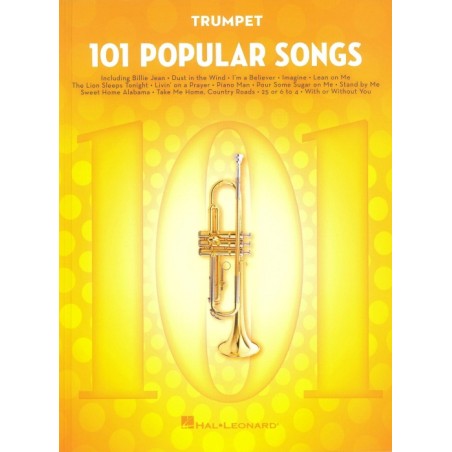 101 POPULAR SONGS FOR TRUMPET